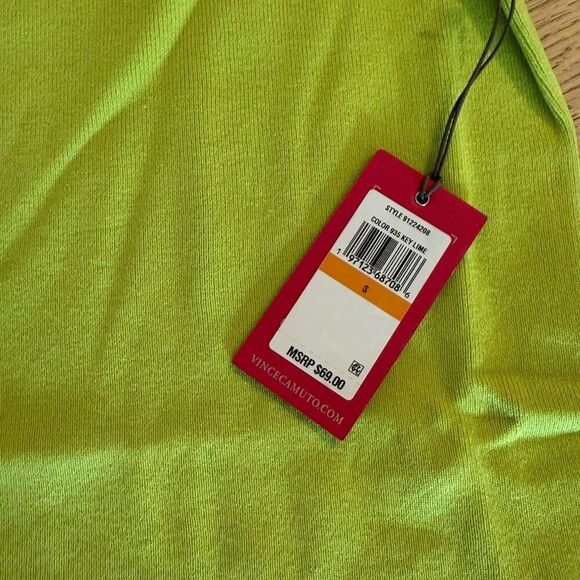 $68 Vince Camuto Women's Ribbed Sleeveless Sweater Tank Top size small m9 - Picture 3 of 5